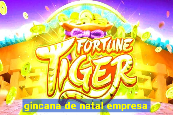 gincana de natal empresa